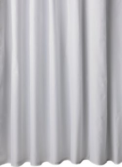 HOME - Mould Resistant Shower Curtain - White